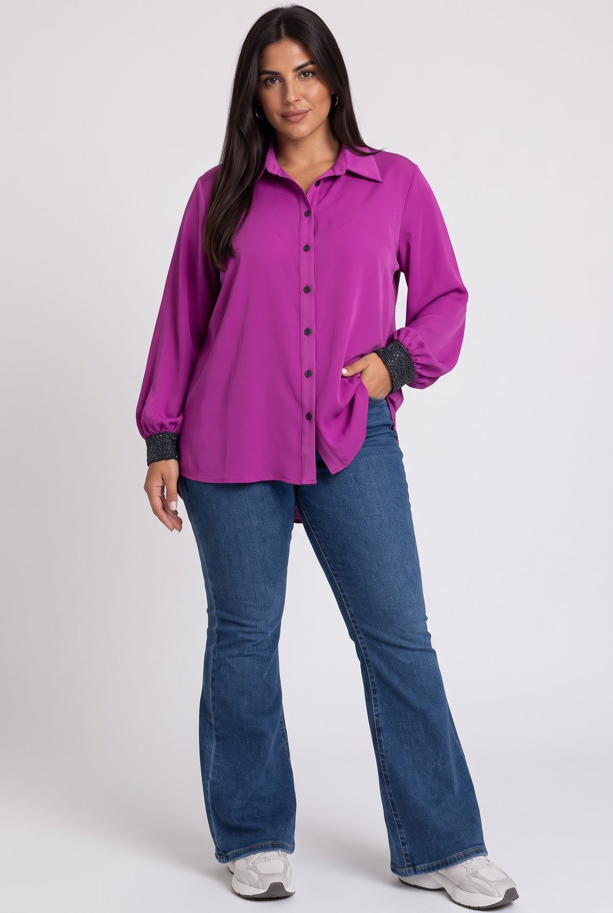 Γυναικείο Πουκάμισο Plus Size