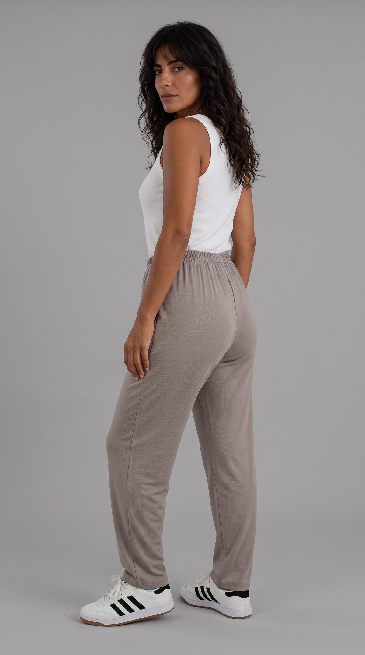 Plus size Παντελόνι Πάρις Γκρι