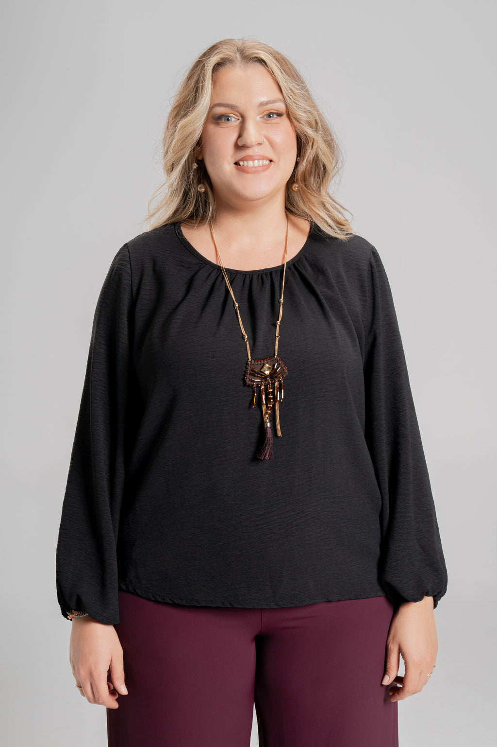 Μπλουζα Γκοφρε Μαύρο