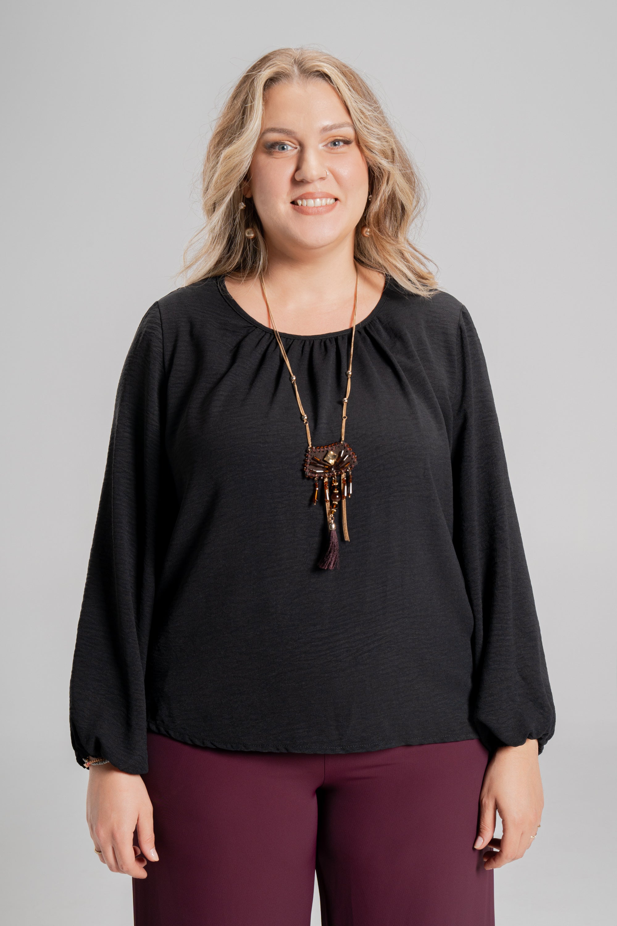 Μπλουζα Γκοφρε Μαύρο