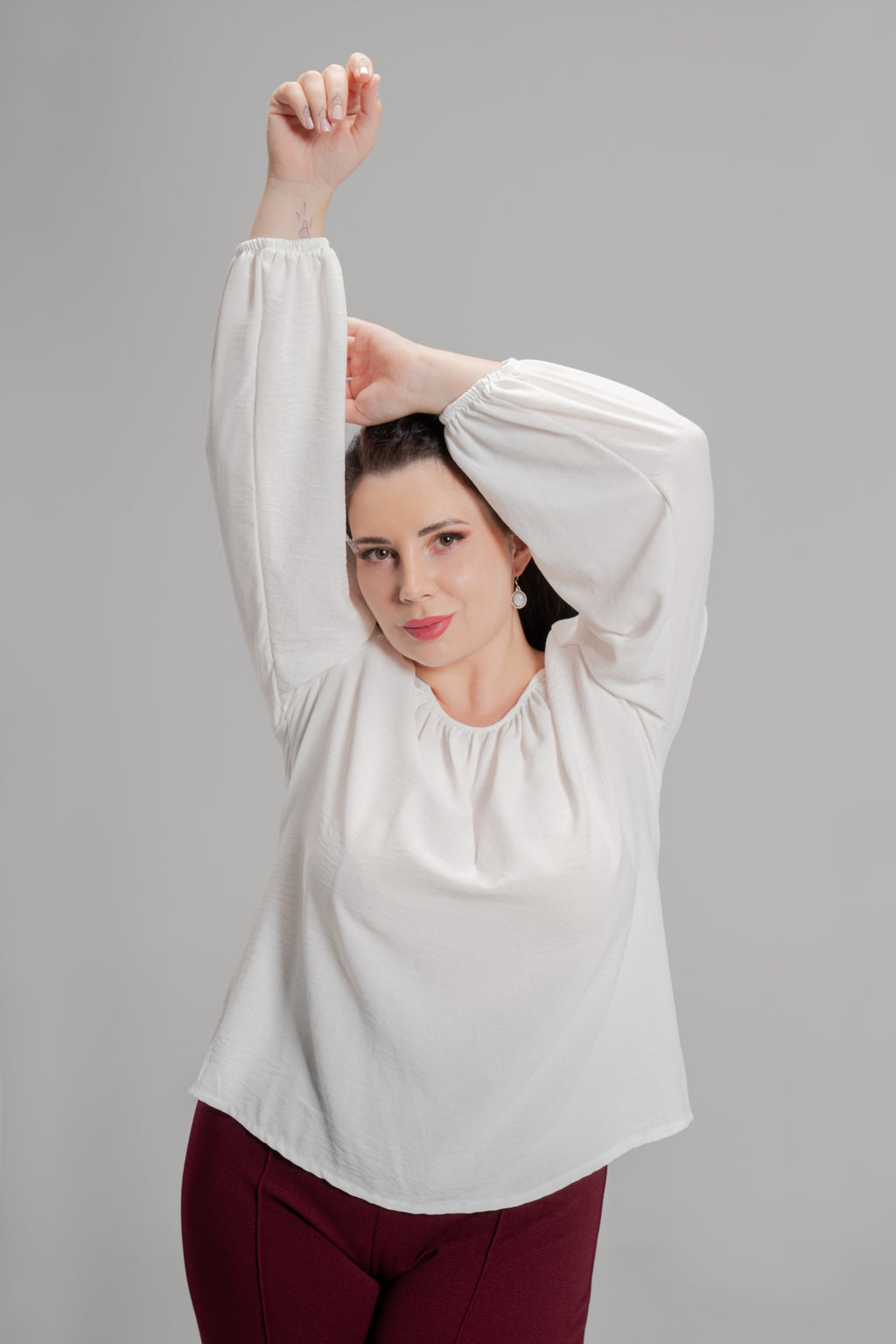 Μπλουζα Γκοφρε Λευκό