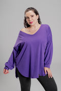 Plus size Mπλουζάκι Mako Purple