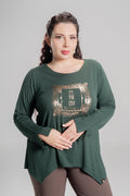 Plus size Μπλουζα Eternalism Green
