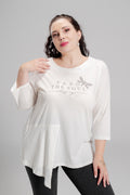 Plus size Μπλουζα Feed the soul