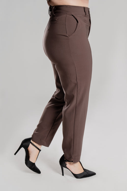 Plus size CONTOUR FIT Καφέ