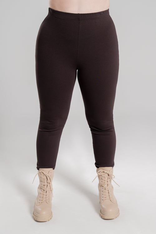 Plus size Street Legging Καφε