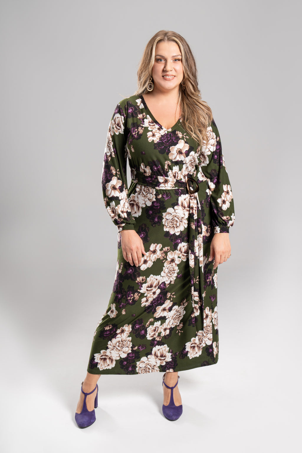 Φόρεμα φλοράλ Green