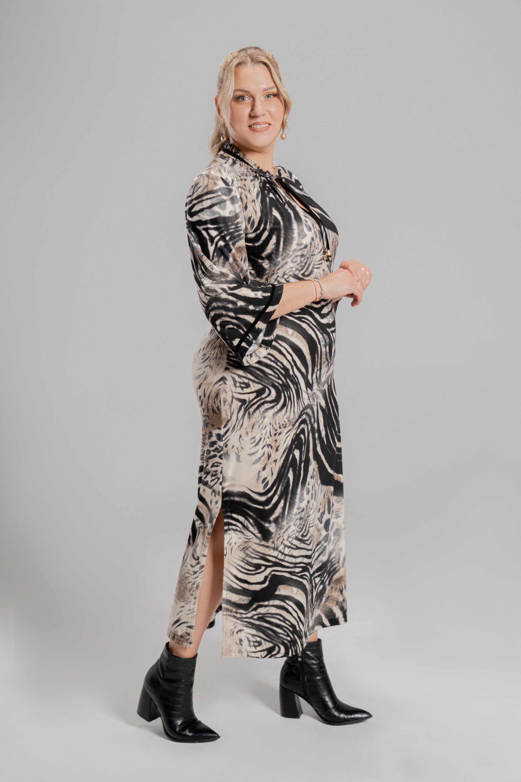 Φόρεμα Animal black