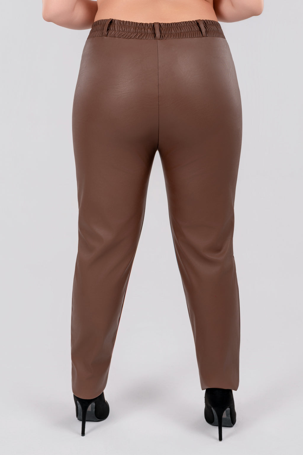 Παντελόνι Δερματίνη Καφε