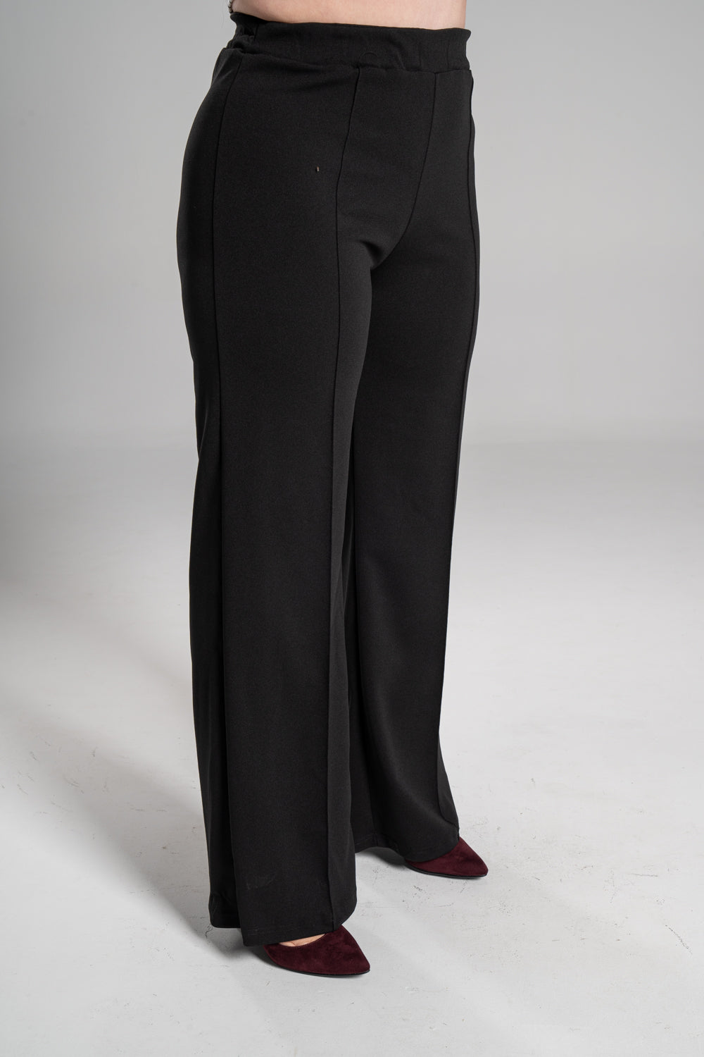 Παντελόνα κρεπ Μάυρο