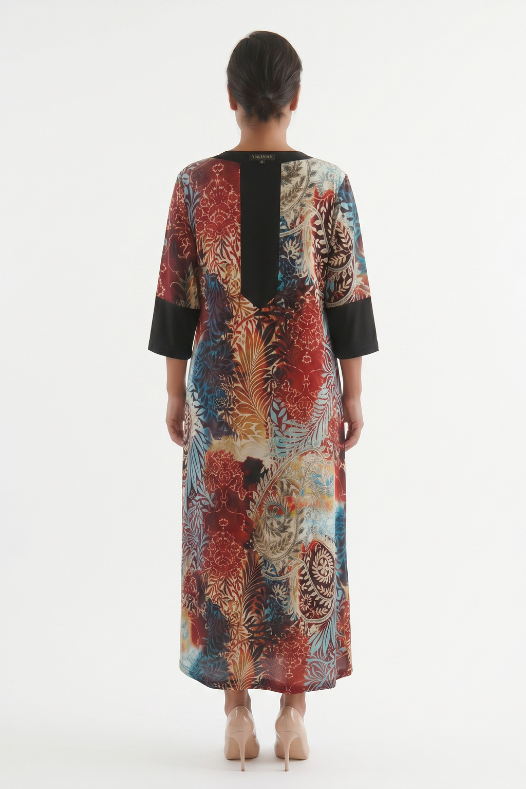 Γυναικείο Φόρεμα Paisley Print Πολύχρωμο