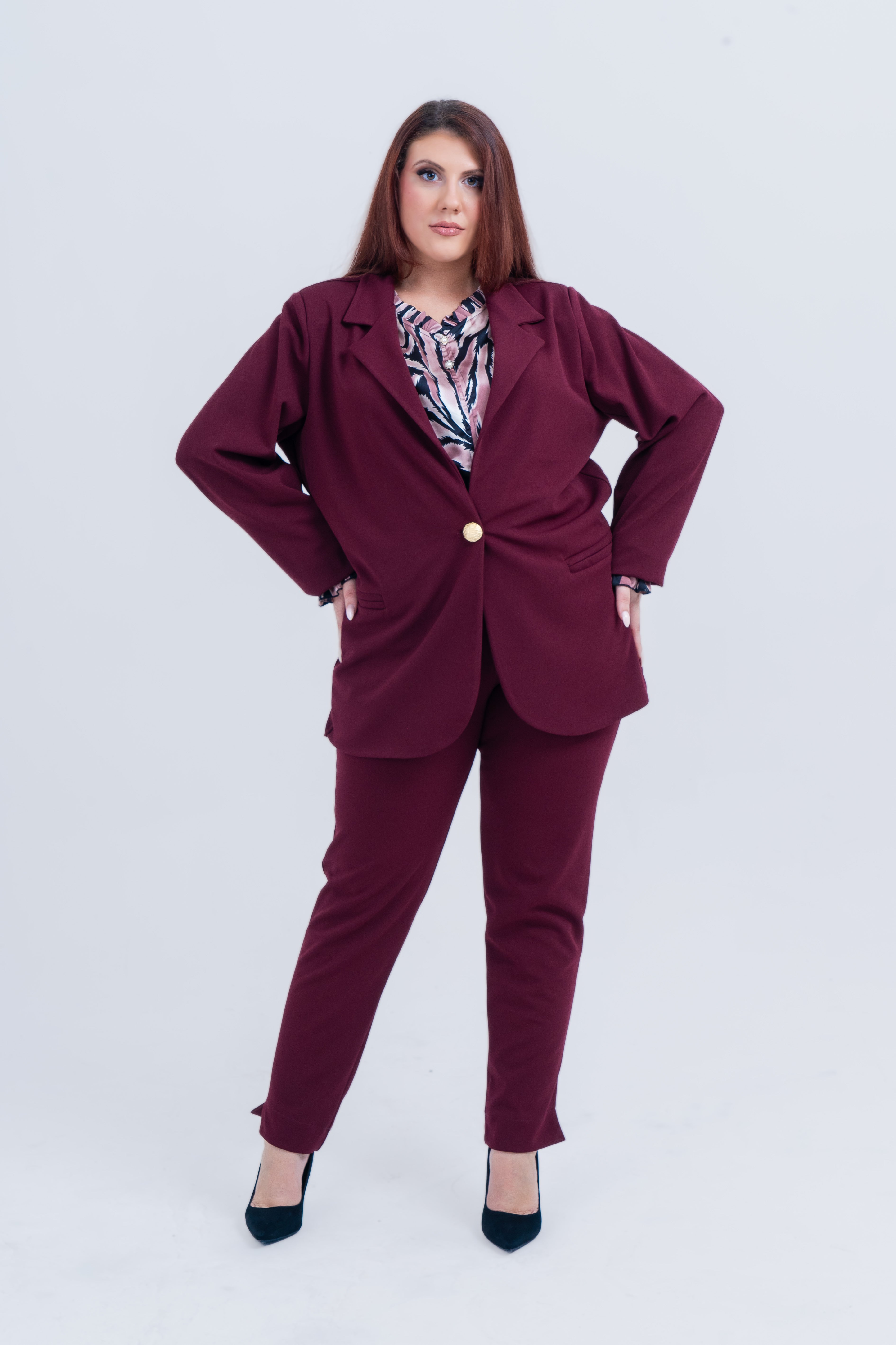 Κουστούμι Μπορντό κρεπ