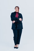Plus size Πουκάμισο oversize Black