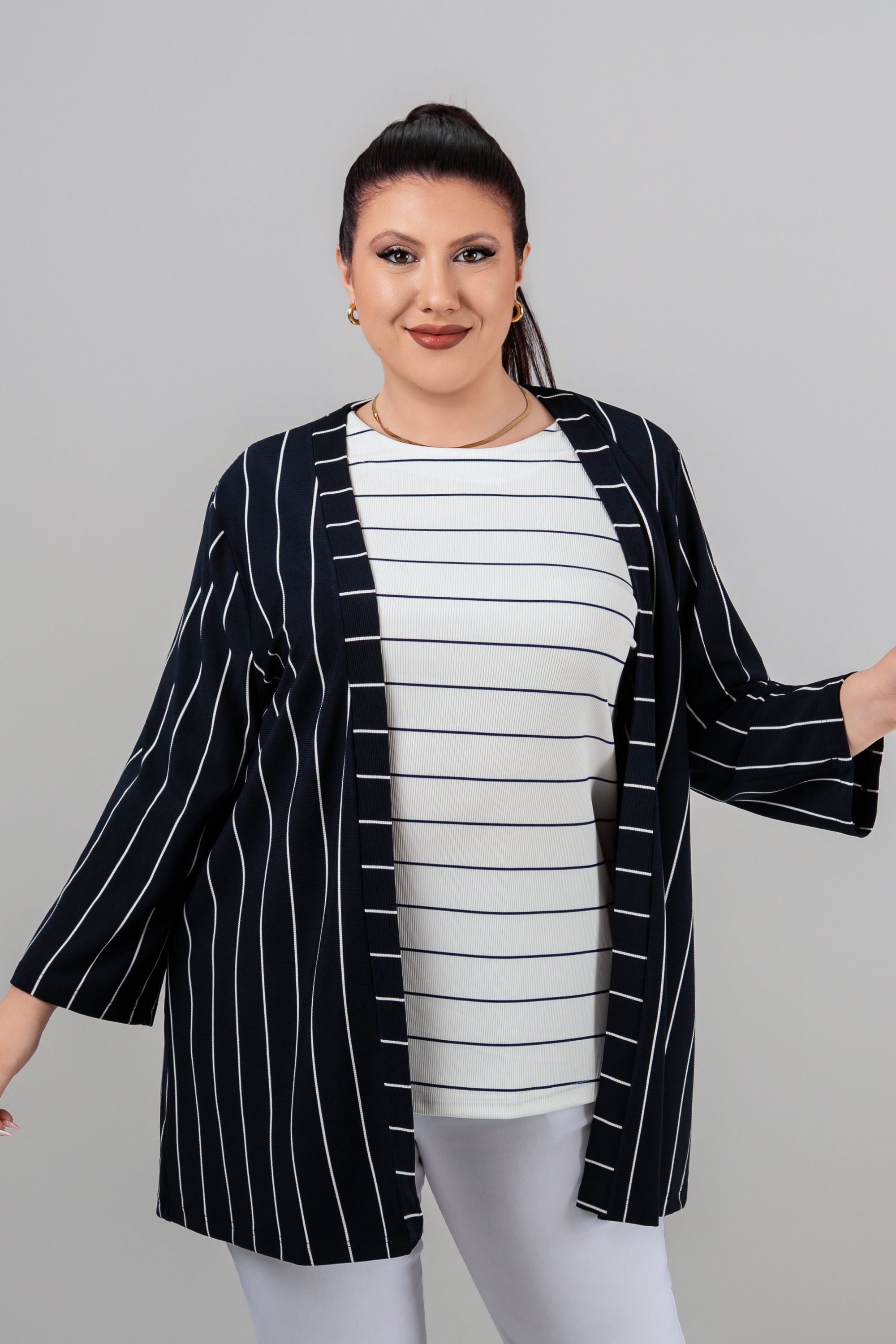 Plus size Aqua dream  plus size σετ