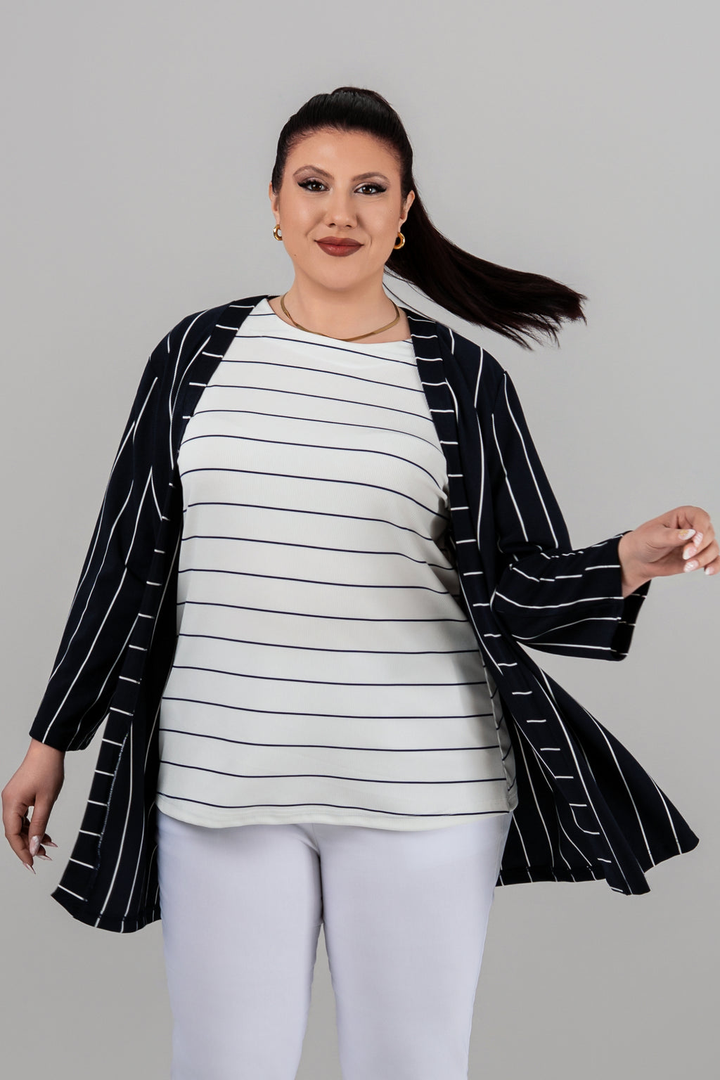 Plus size Aqua dream  plus size σετ