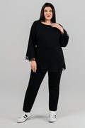 Plus size Valerie μπλούζα black