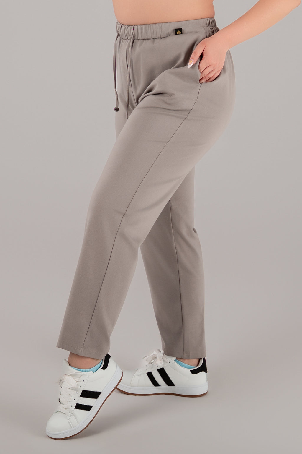 Plus size Παντελόνι Πάρις Γκρι