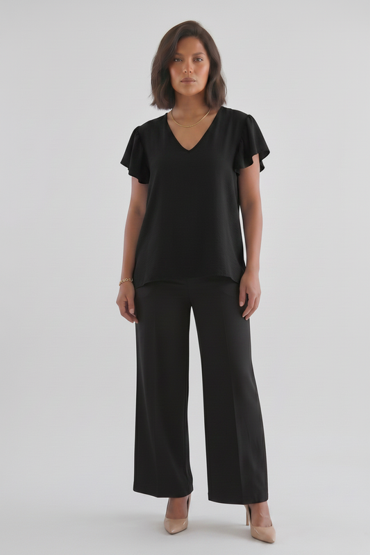 Μαύρη Μπλούζα Plus Size