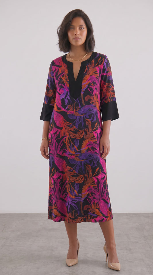 Γυναικείο Φόρεμα Paisley Print Πολύχρωμο