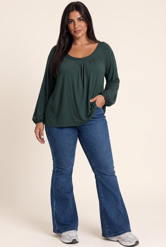 Plus size Μπλουζα Green