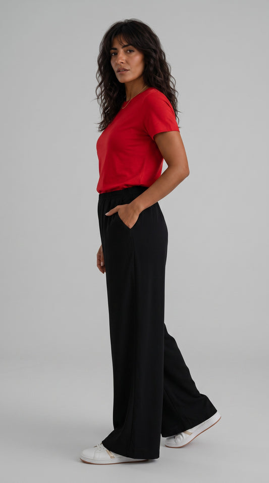 Plus size Wind παντελόνα μαυρο