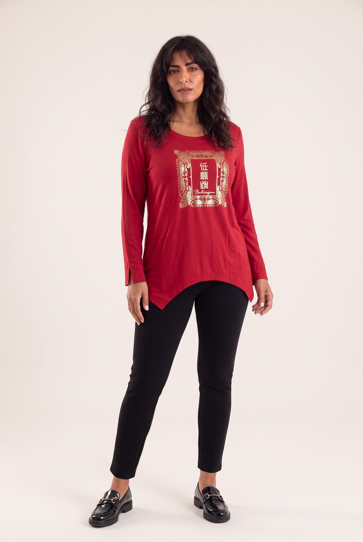 Plus size Μπλουζα Eternalism Red