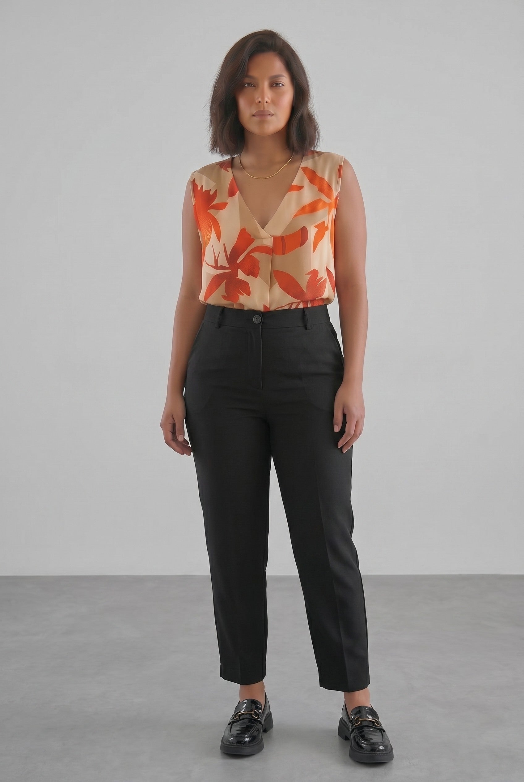 Plus size CONTOUR FIT Μαύρο