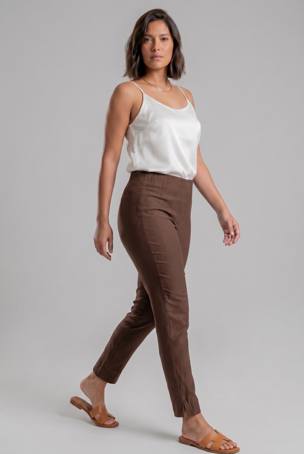 Plus size Flexi Line Καφέ