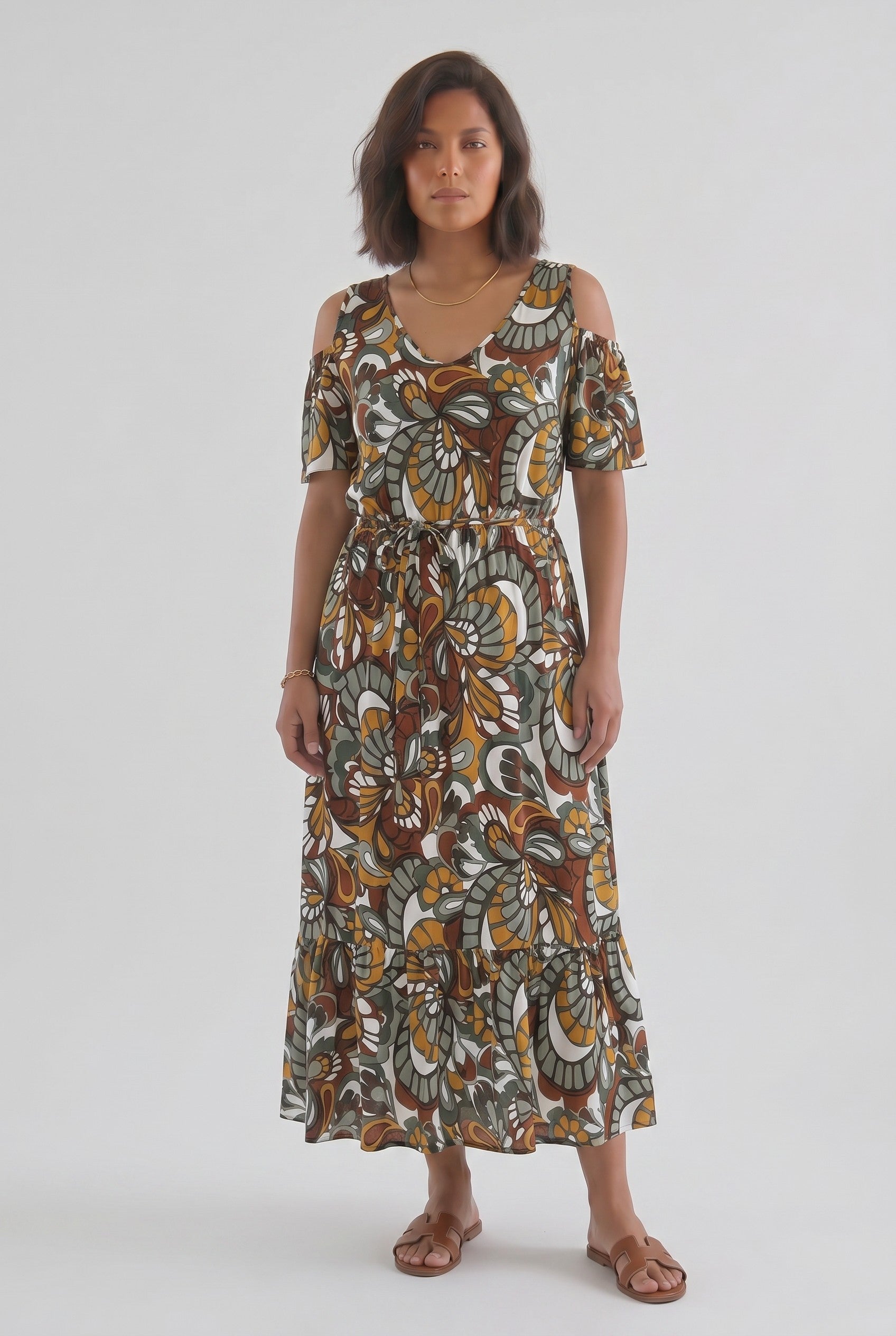 Γυναικείο Φόρεμα  Print Maxi